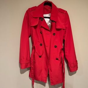 Red Calvin Klein jacket - Small